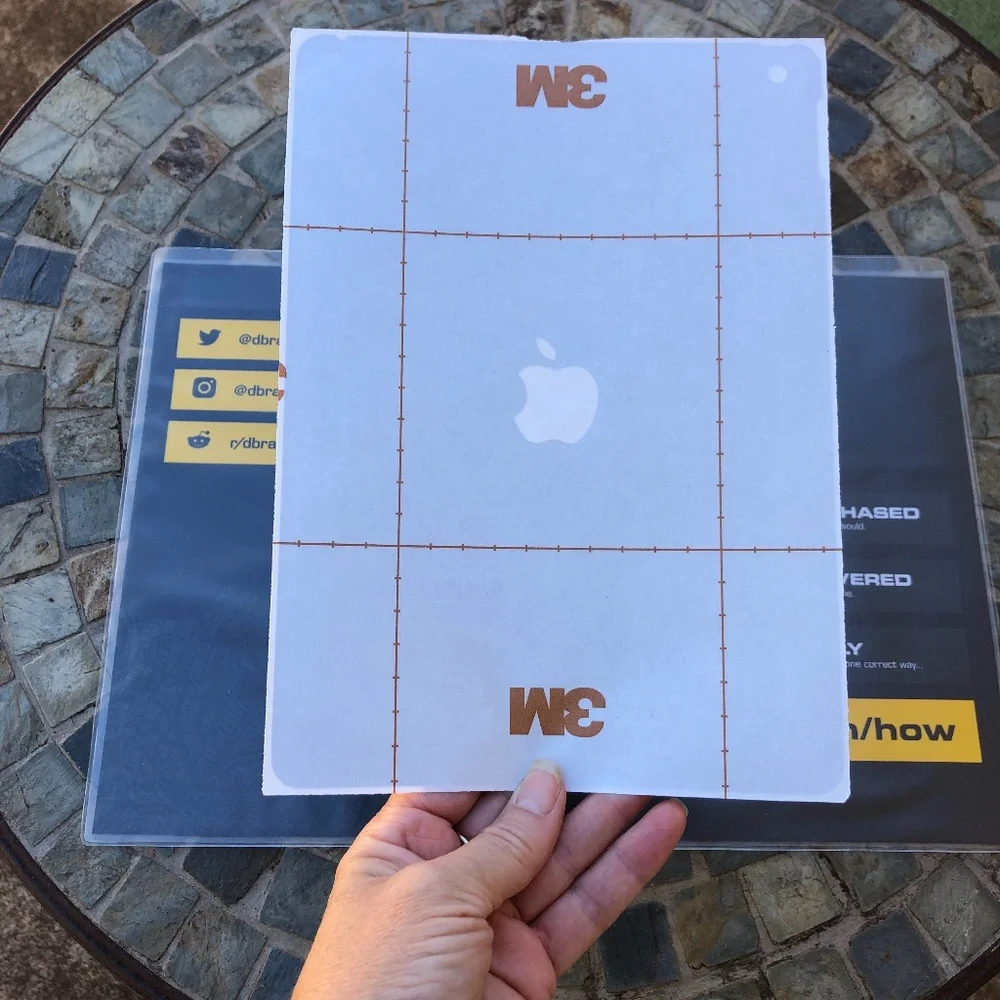 NWT: iPad SKIN by dbrand Grey Carbon Fiber for iPad 9.7